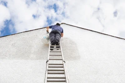 Peinture extérieure à la Vieux-Rue — façades et ravalement